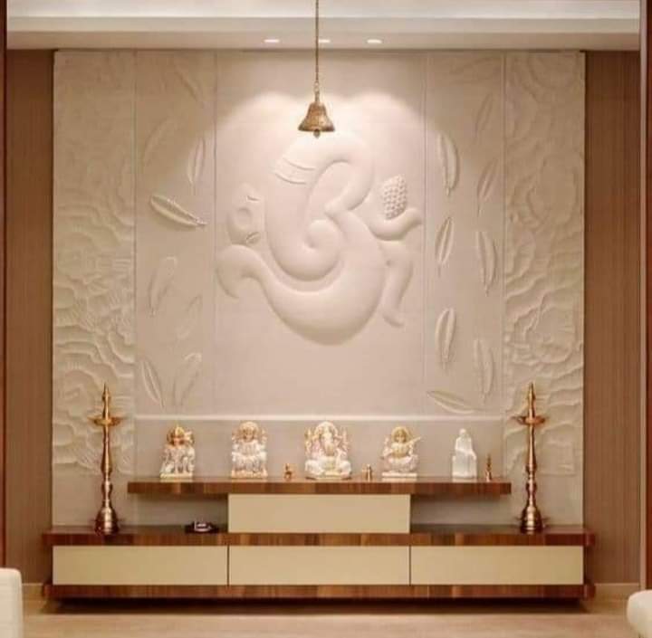 Pooja Unit Interior Services Starting From: ₹2.5L