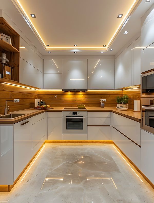 Kitchen Interior & Renovation Services , Size 15x8 Start From 1.9L